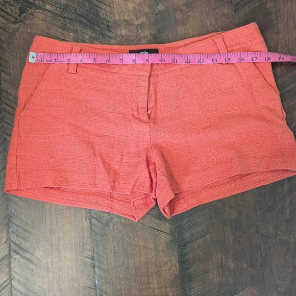 Mossimo Orange Woven Shorts, US 12 - Picture 1 of 4